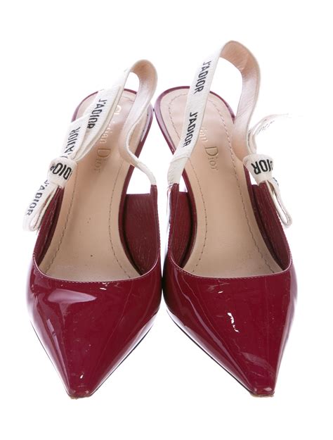 j'adior slingback pump real.